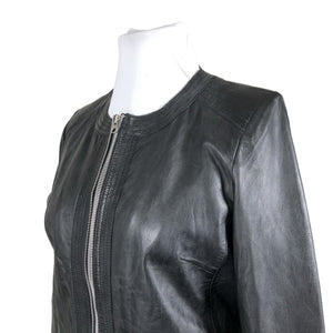 Unisex Saki - Nahktagi, suurus 44 - Must (2)