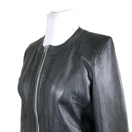 Unisex Saki - Nahktagi, suurus 44 - Must (2)