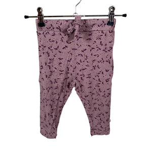 Unisex POMPdeLUX - Trikotaažist püksid, suurus 74 - 80 - Lilla (1)
