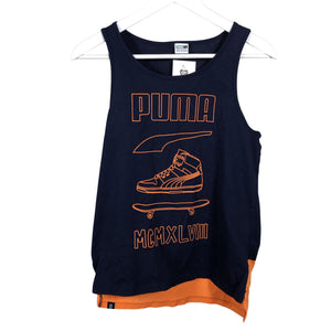 Unisex Puma - Varrukateta särk, suurus 158 - 164 - Sinine (1)