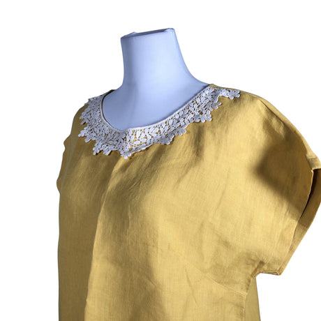 Unisex Lumoan - Mitteveniv kleit, suurus 40 - Kollane (2)