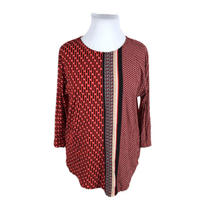 Unisex Gerry Weber - Trikotaažist pluus, suurus 42 - Punane (2)