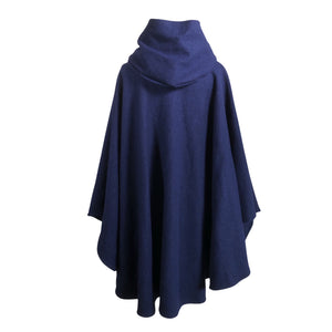 Unisex Helvie - Villane mantel, suurus 40 - Sinine (2)