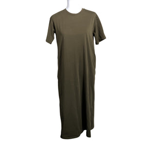 Unisex Uniqlo - Trikotaažist kleit, suurus 36 - Roheline (1)