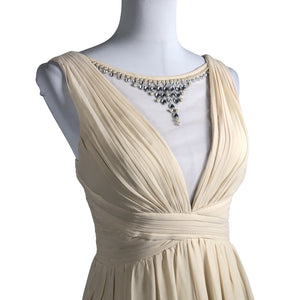 Unisex Little Mistress - Pidulik kleit, suurus 38 - Beige (3)