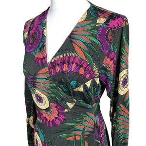 Unisex Camilla Thulin - Trikotaažist kleit, suurus 38 - Roheline (2)