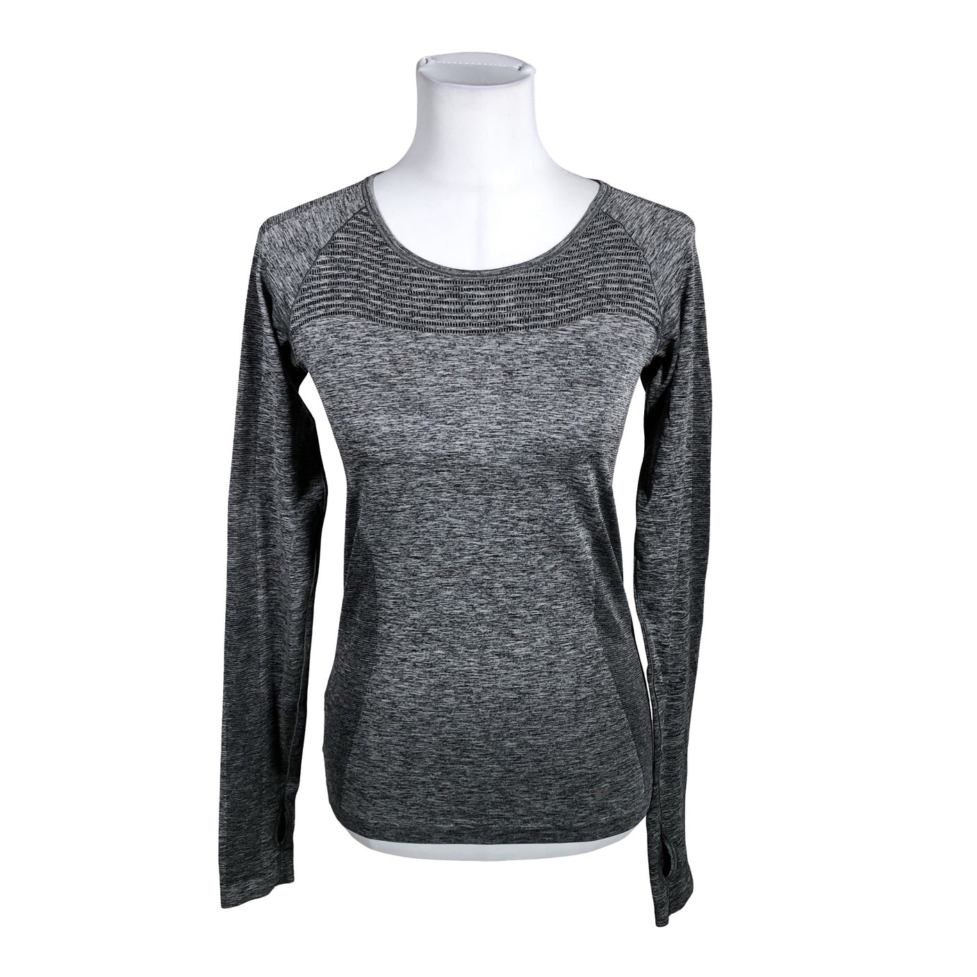 Unisex Nike - Spordisärk, pikad käised, suurus 36 - Hall (1)