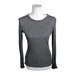 Unisex Massimo Dutti - Trikotaažist pluus, suurus 38 - Hall (1)