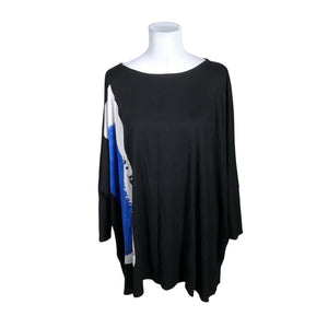 Unisex Marita Huurinainen - Trikotaažist tuunika, suurus 36 - Must (1)