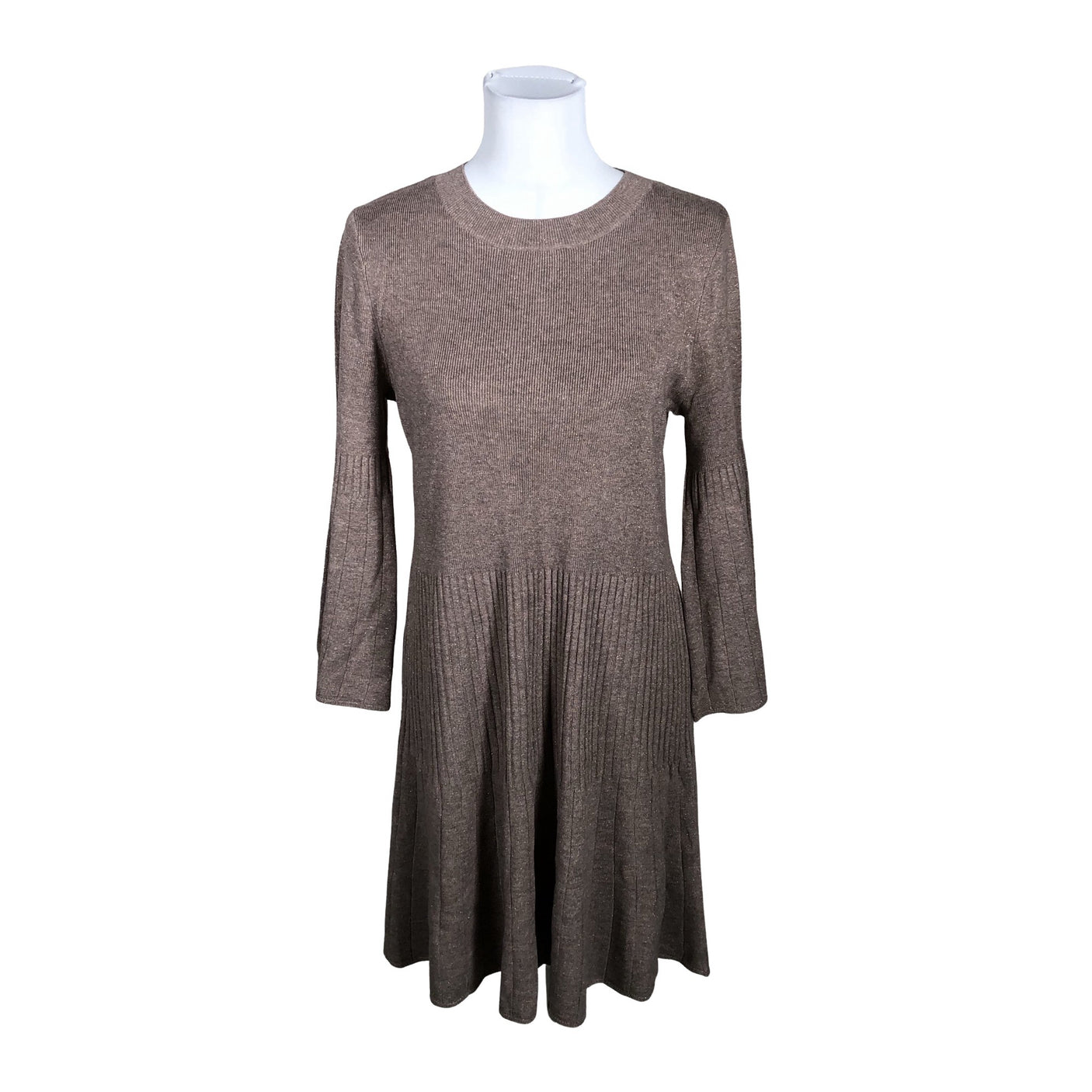 Unisex Nanso - Kootud kleit, suurus 40 - Pruun (1)