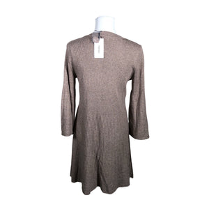 Unisex Nanso - Kootud kleit, suurus 40 - Pruun (2)