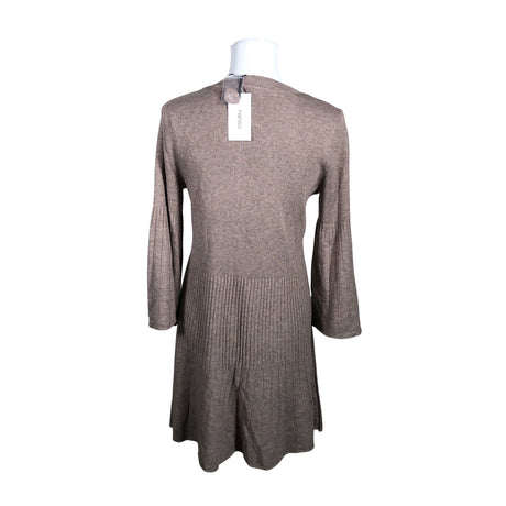 Unisex Nanso - Kootud kleit, suurus 40 - Pruun (2)