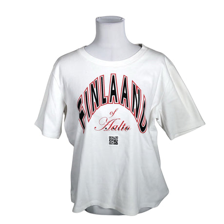 Unisex Aalto International - T-särk, suurus 40 - Valge ()