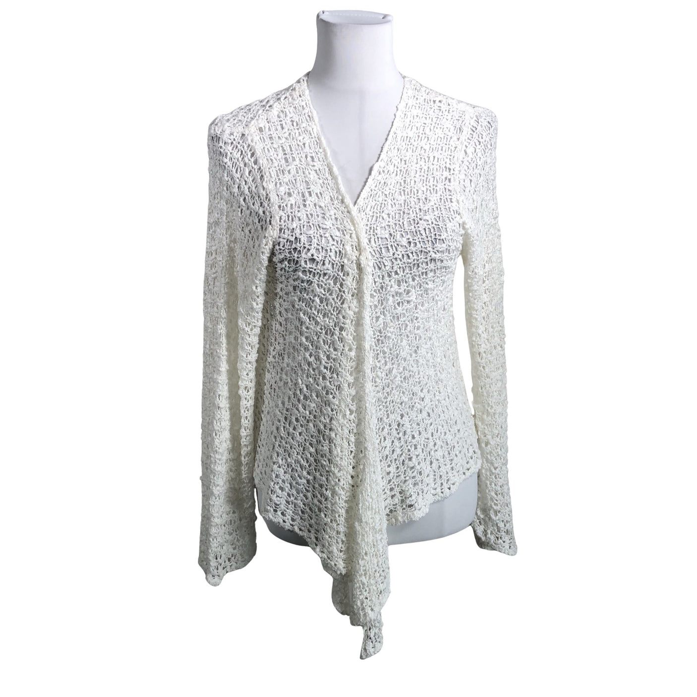 Unisex Bypias - Kardigan, suurus 38 - Valge (1)