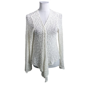 Unisex Bypias - Kardigan, suurus 38 - Valge (1)