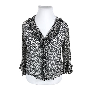 Unisex Järvi Muoti - Pluus, suurus 42 - Must (1)