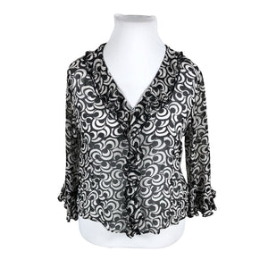 Unisex Järvi Muoti - Pluus, suurus 42 - Must (2)
