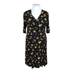 Unisex Carolin - Õhuke kleit, suurus 44 - Must (2)