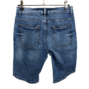 Unisex Next - Teksast lühikesed püksid, suurus 146 - 152 - Sinine (2)