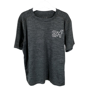 Unisex Abercrombie&Fitch - Spordisärk, lühikesed käised, suurus 146 - 152 - Hall (1)