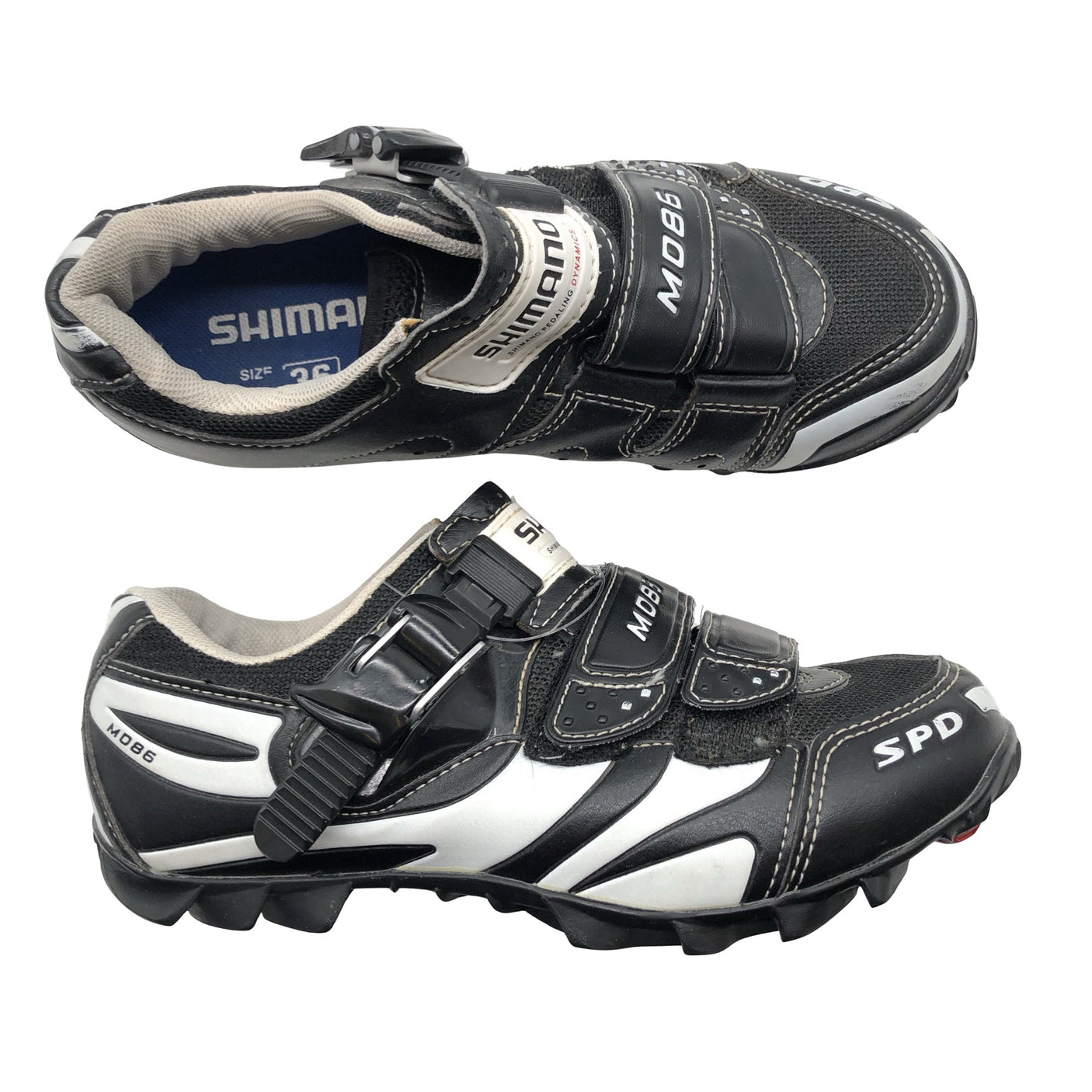 Unisex Shimano - Sisespordijalanõud, suurus 36 - Must (1)