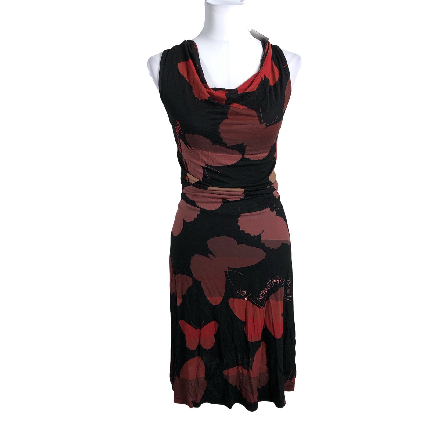 Unisex Desigual - Trikotaažist kleit, suurus 36 - Must (1)