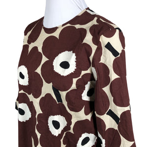 Unisex Marimekko - Mitteveniv kleit, suurus 44 - Pruun (3)