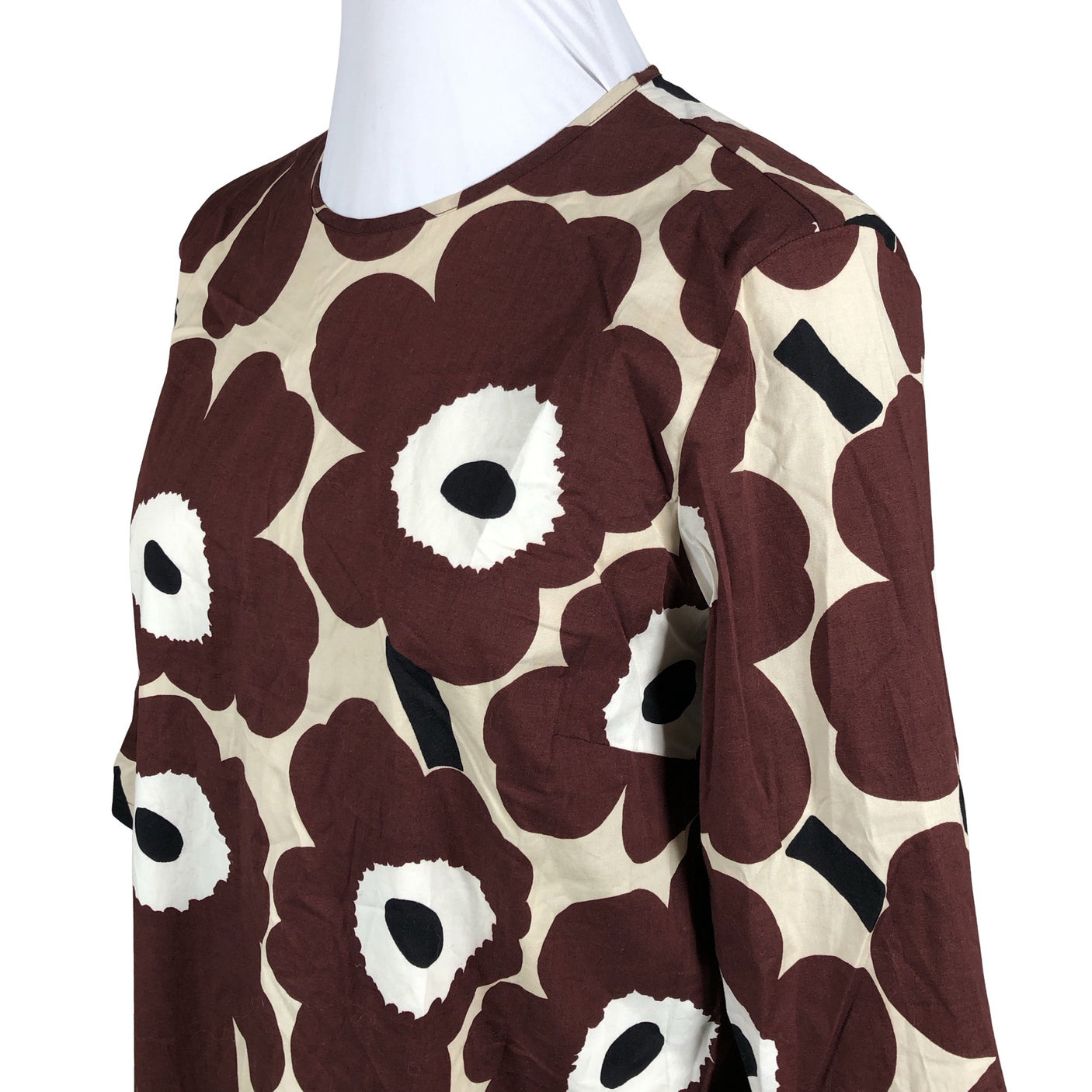 Unisex Marimekko - Mitteveniv kleit, suurus 44 - Pruun (4)