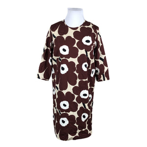 Unisex Marimekko - Mitteveniv kleit, suurus 44 - Pruun (1)
