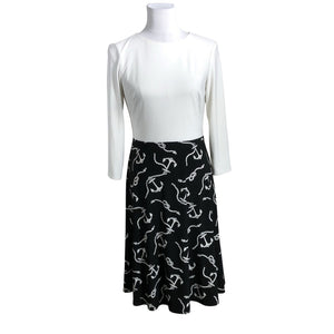 Unisex Lauren Ralph Lauren - Trikotaažist kleit, suurus 40 - Valge (1)