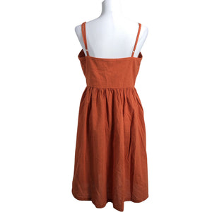 Unisex Brave Soul - Mitteveniv kleit, suurus 40 - Oranž (2)