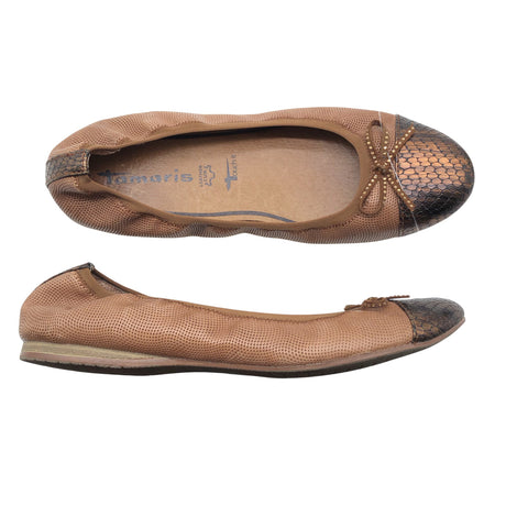 Unisex Tamaris - Baleriinad, suurus 39 - Pruun ()