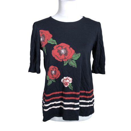 Unisex Desigual - Trikotaažist pluus, suurus 38 - Sinine ()