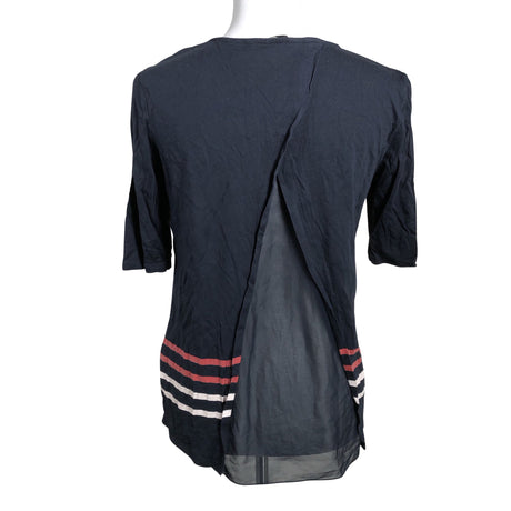 Unisex Desigual - Trikotaažist pluus, suurus 38 - Sinine (2)