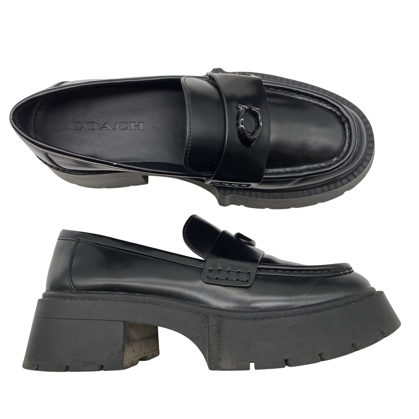 Unisex Coach - Mokassiinid, suurus 37 - Must (1)