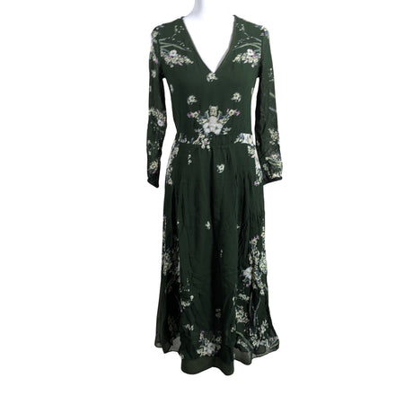 Unisex Massimo Dutti - Õhuke kleit, suurus Ei kokoa - Roheline ()