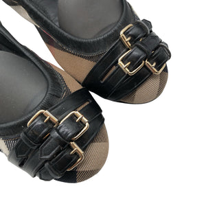 Unisex Burberry - Baleriinad, suurus 38 - Must (3)