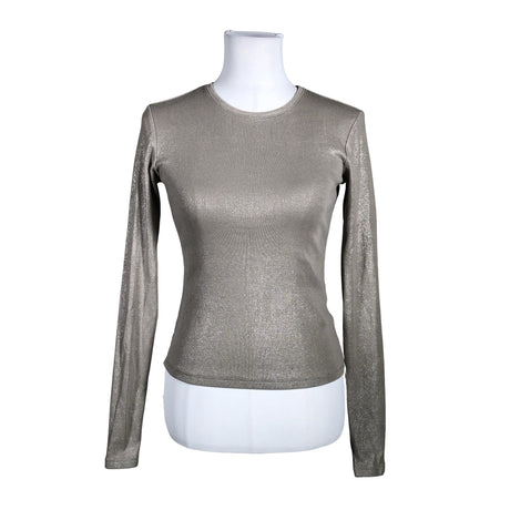 Unisex Weekday - Trikotaažist pluus, suurus 38 - Beige ()