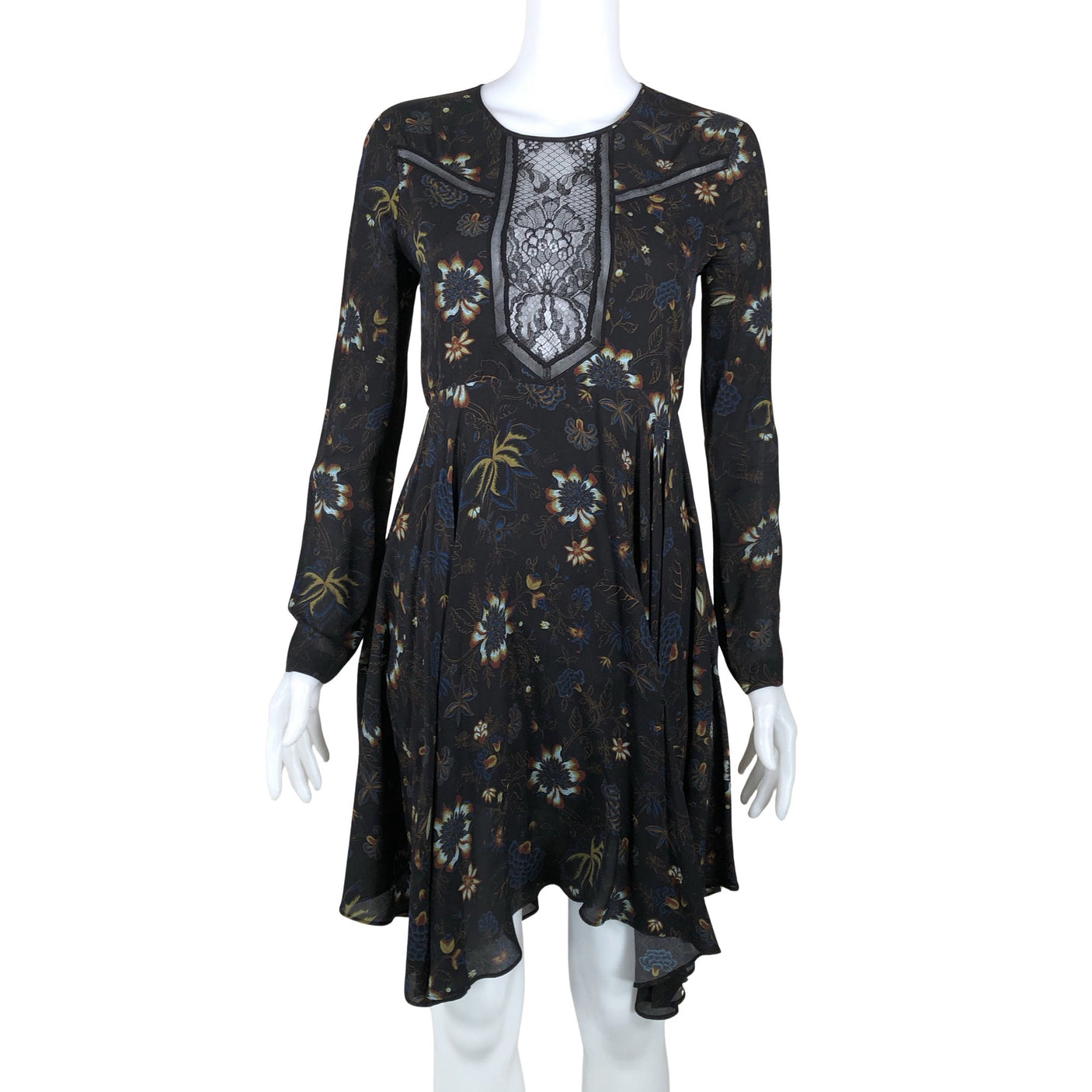 Unisex A.L.C. - Õhuke kleit, suurus 34 - Must (1)