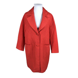 Unisex Gerry Weber - Villane mantel, suurus 48 - Punane (1)