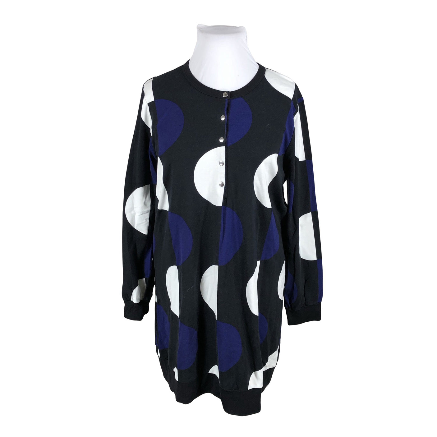 Unisex Nanso - Trikotaažist kleit, suurus 42 - Must (1)