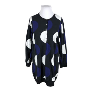 Unisex Nanso - Trikotaažist kleit, suurus 42 - Must (1)