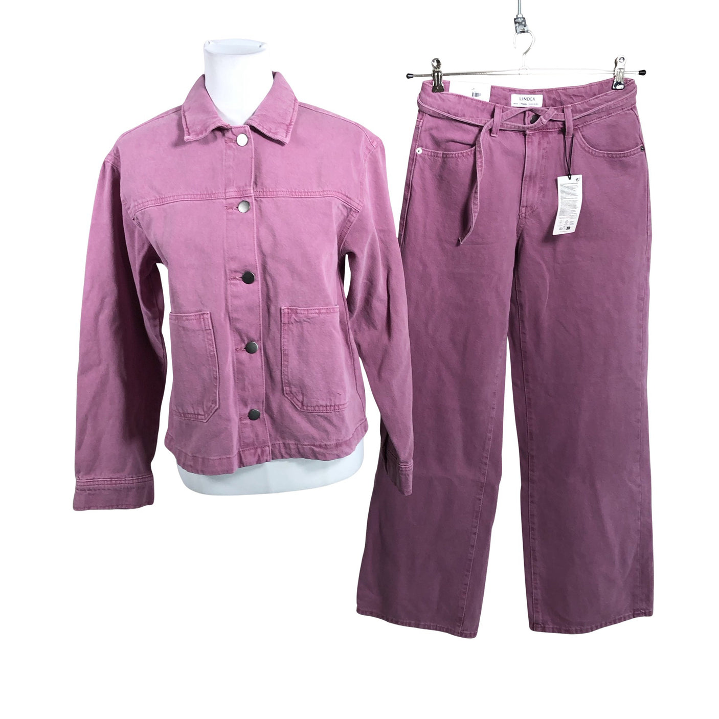 Unisex Lindex - Teksatagi, suurus Ei kokoa - Lilla (1)