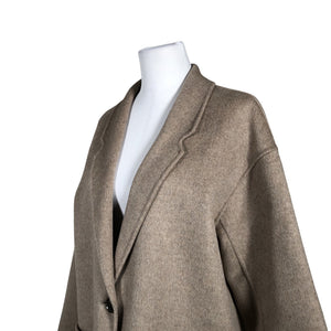 Unisex Nanso - Villane mantel, suurus 40 - Beige (2)