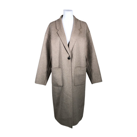 Unisex Nanso - Villane mantel, suurus 40 - Beige ()