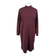 Unisex My Essential Wardrobe - Trikotaažist kleit, suurus 42 - Veinipunane ()
