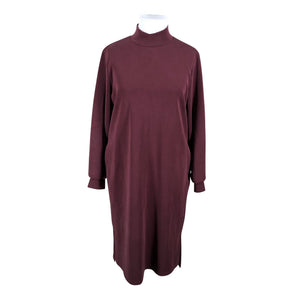Unisex My Essential Wardrobe - Trikotaažist kleit, suurus 42 - Veinipunane (1)