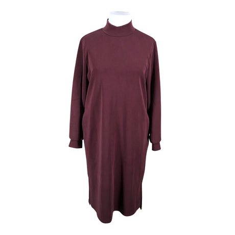 Unisex My Essential Wardrobe - Trikotaažist kleit, suurus 42 - Veinipunane ()