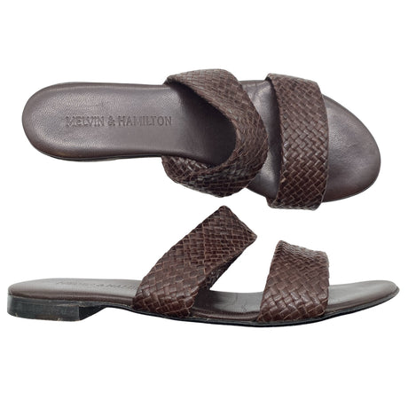 Unisex Melvin & Hamilton - Rihmikud, suurus 41 - Pruun ()