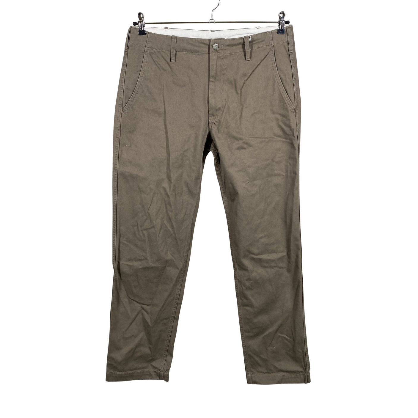 Unisex Muji - Chino-püksid, suurus M - Pruun (1)